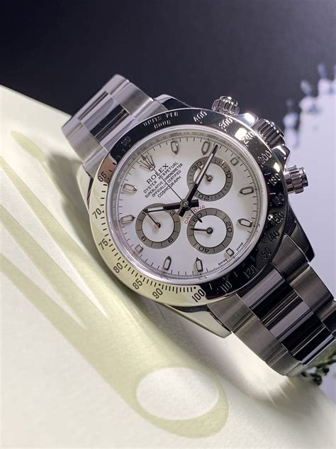 white dial rolex daytona.